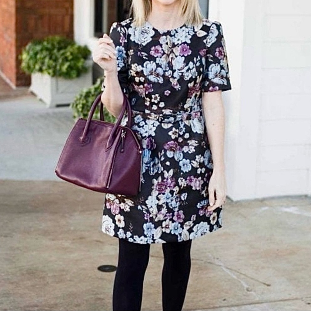 Gal Meets Glam Collection Presley Jacquard Dress Size 0